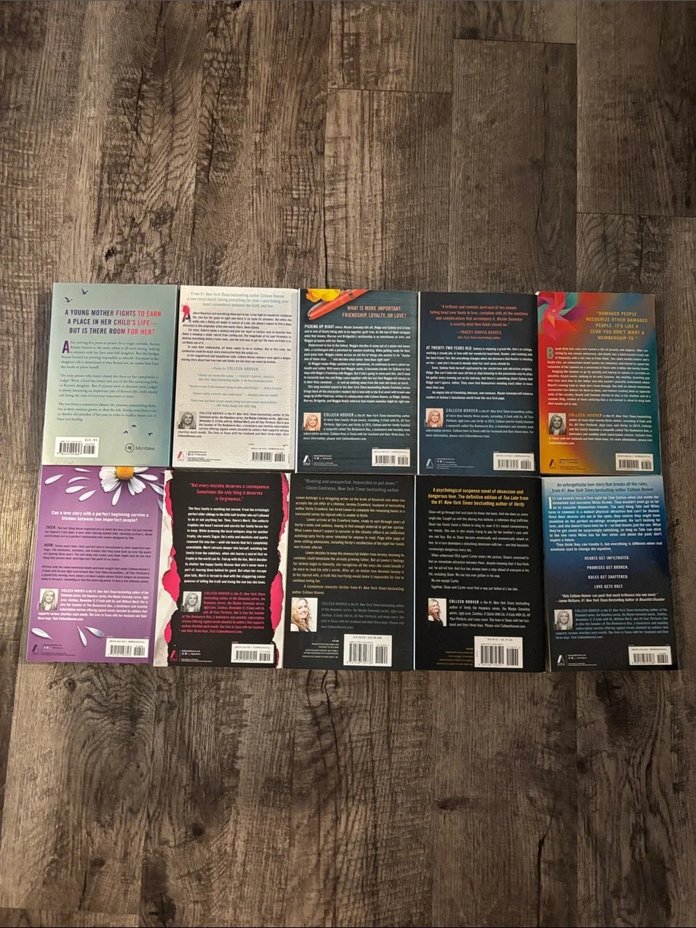 Colleen Hoover Book - 10 Titles